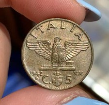 Centesimi 1942 impero usato  Portici