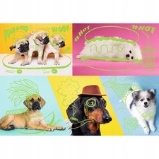 Puzzle 1000 Neon Color Line Odlotowe Psy Trefl - Mocne kolory, 1000 elementów na sprzedaż  Wysyłka do Poland