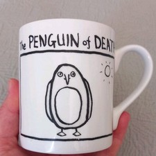 Penguin death mug for sale  BOURNEMOUTH