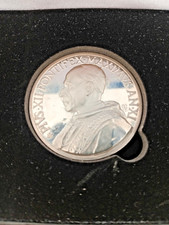 Medaglia argento papa usato  Napoli