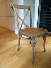 Rattan wooden dining for sale  LONDON