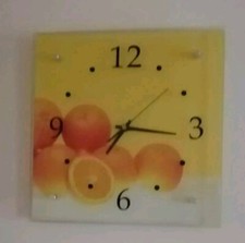 Wanduhr glasbild 30x30 gebraucht kaufen  Erfurt