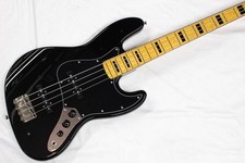 Squier by Fender 2023 Classic Vibe anos 70 JAZZ BASS choupo preto usado com estojo macio comprar usado  Enviando para Brazil
