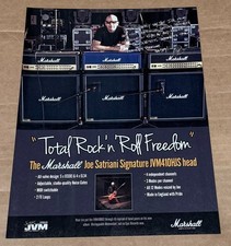 Joe Satriani - MARSHALL AMPS - JVM - 2014 anúncio impresso, usado comprar usado  Enviando para Brazil