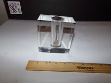 vase glass clear square bud for sale  Homeland