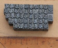 Monogramme handsatz bleisatz gebraucht kaufen  Kehl