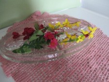 Glas servierplatte val gebraucht kaufen  Markt Schwaben