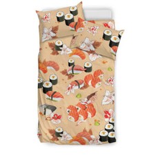 Usado, Conjunto de roupa de cama padrão sushi comprar usado  Enviando para Brazil