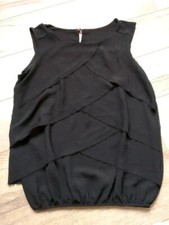 Débardeur noir volants d'occasion  Sassenage