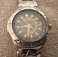 Men seiko kinetic for sale  Los Angeles