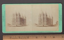 Stereoview mormon temple for sale  Manchester