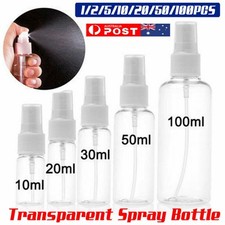 Frasco de spray vazio 10 ml-100 ml transparente viagem perfume plástico transparente atomizador comprar usado  Enviando para Brazil