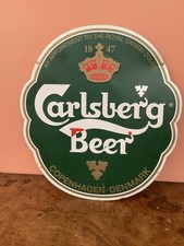 Carlsberg beer metal for sale  Riverhead