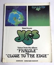 YES FRAGIL AND CLOSE TO THE EDGE BANDA PARTITURA JAPÃO GUITARRA TAB comprar usado  Enviando para Brazil