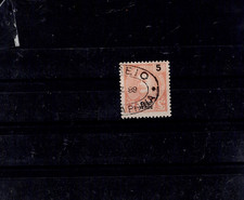 CABO VERDE - 1898-1901 5 rs amarelo, D. CARLOS I. CANCELAMENTO: PRAIA comprar usado  Enviando para Brazil
