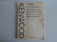 Kenwood 5000 instruction for sale  CRAIGAVON