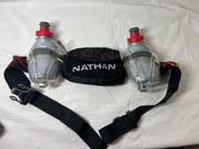 Cinto de hidratação Nathan Fanny Pack trilha corrida caminhada pacote com 2-9oz btls comprar usado  Enviando para Brazil