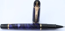 Usado, Caneta esferográfica vintage Waterman Phileas azul corpo plástico sombreado França comprar usado  Enviando para Brazil