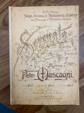Pietro mascagni serenata usato  Milano