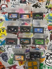 Lote de 11 jogos GBA Game Boy Advance - Funcionamento testado - tênis warioland mario comprar usado  Enviando para Brazil