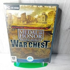 MEDAL OF HONOR ALLIED ASSAULT WAR BAÚ PC CD JOGO RARO RETRÔ JOGO 1 DISCO MISS comprar usado  Enviando para Brazil