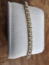 Tennisarmband gold diamanten gebraucht kaufen  Schwandorf