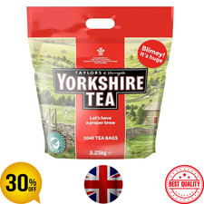 Yorkshire Tea Total 1040 saquinhos de chá (pacote com 3,25 kg) frete rápido e grátis Reino Unido. comprar usado  Enviando para Brazil