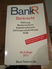 Bankr bankrecht auflage gebraucht kaufen  Mössingen