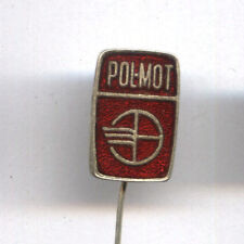 Używany, Vintage FSO POLSKI FIAT (125p) Emblemat samochodowy Emalia Klapa Pin Badge na sprzedaż  PL
