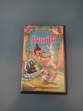 Bambi vhs walt usato  Lavagna