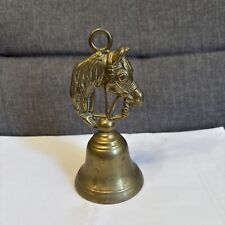 Brass handheld bell for sale  LONDON