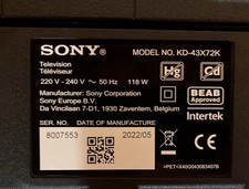 Sony bravia uhd usato  Montecatini Terme