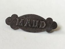 Silver maud name for sale  UK