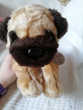 Pug cuddly toy for sale  LEICESTER
