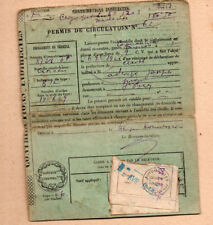 Auch circulation permit d'occasion  Expédié en Belgium