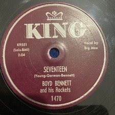 78rpm boyd bennett for sale  ABERTILLERY