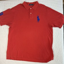 Camisa polo masculina manga curta Ralph Lauren, ajuste clássico tamanho 2XLT comprar usado  Enviando para Brazil