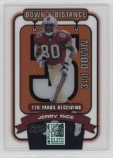 2000 Donruss Elite Down & Distance /176 Jerry Rice #DD-6D3 HOF comprar usado  Enviando para Brazil