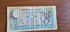 Banconota 500 lire usato  Capaccio Paestum
