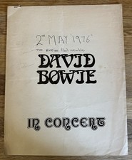 David bowie ziggy for sale  LONDON