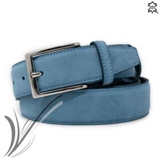 Cintura scamosciata azzurro usato  Portici
