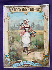 Chocolat carton publicitaire d'occasion  Béziers