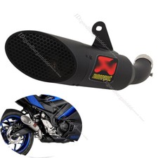 Tubo de escape silenciador preto sem DB Killer para Yamaha YZF R3 R25 MT-03 2005-2021, usado comprar usado  Enviando para Brazil