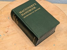 Machinery handbook seventeenth for sale  Portland