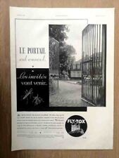 Publicité 1934 flytox d'occasion  Bordeaux-