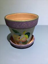 Hand painted terracotta for sale  COLCHESTER