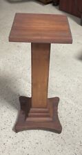 Antique wood pedestal for sale  Summerville