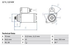 Bosch anlasser starter gebraucht kaufen  Oberlungwitz