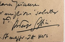Ardengo soffici cartolina usato  Firenze