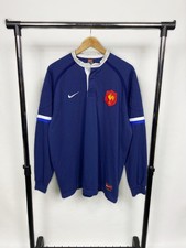 Camisa manga longa vintage Nike França rugby união tamanho XL comprar usado  Enviando para Brazil